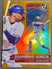 2022 Panini Donruss Diamond Kings Holo Orange Mookie Betts #27